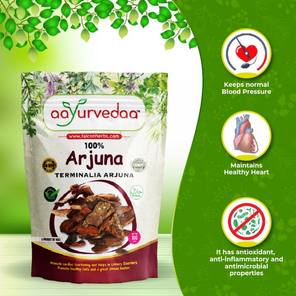 Arjuna Bark 100gm – Promote cardiac functioning and helps in Urinary Disorders - Image 2