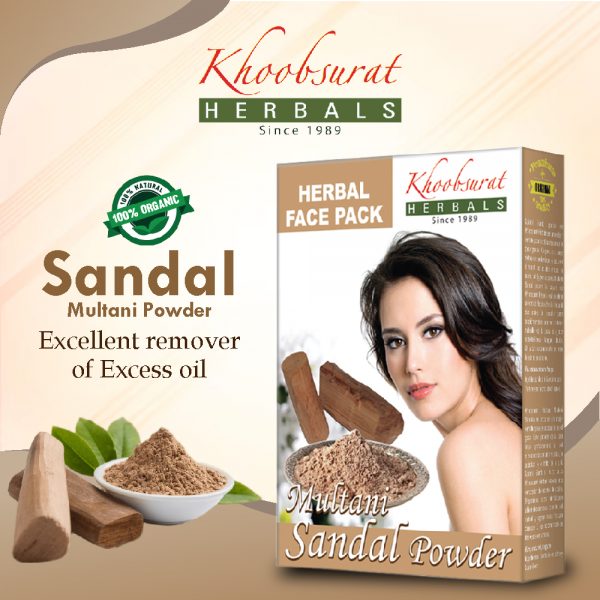 Sandal Powder 100g Herbal Face Pack - Image 4